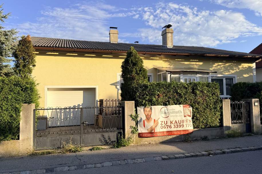 Nach kleinen Umbauten wird dieser Bungalow zu Ihrem Traumhaus in sonniger Ruhelage, Haus-kauf, 379.000,€, 2603 Wiener Neustadt(Land)