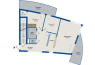 Erholsames Wohnen in charmanter 3-Zimmer-Wohnung mit sonnigen Freiflächen nahe Bisamberg &amp; Marchfeld