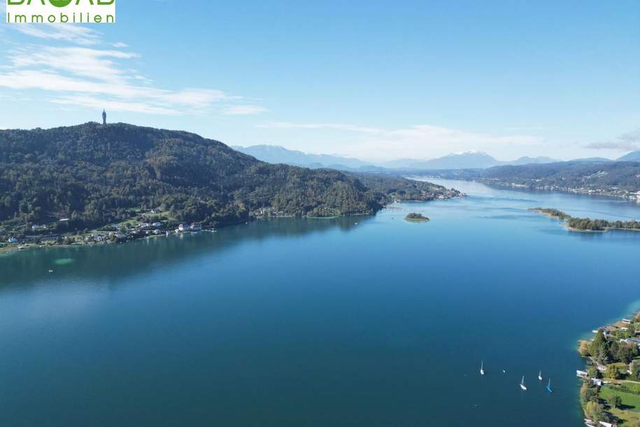 Erstbezug: Stilvolle Gartenwohnung mit traumhaftem Seeblick – barrierefrei & hochwertig ausgestattet, Wohnung-kauf, 595.000,€, 9210 Klagenfurt Land