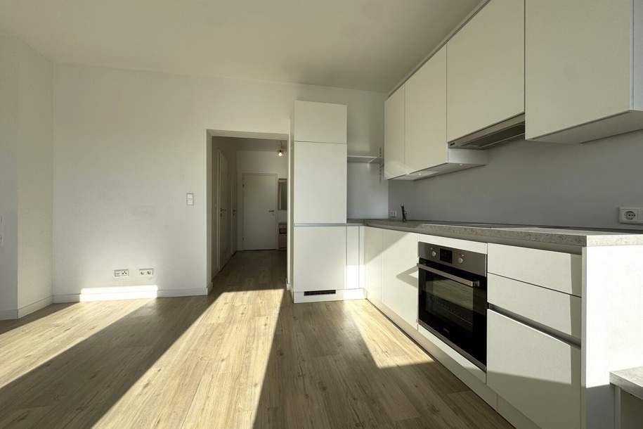 WOHNEN MIT FERNBLICK | Helle 2-Zimmer-Wohnung mit Südwestbalkon | Zweitbezug nach Sanierung | Seuttergasse, Eggendorf, Wohnung-miete, 799,00,€, 2492 Wiener Neustadt(Land)
