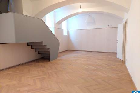 Modernisiertes Atelier im historischen Altbau in bester Stadtlage, Gewerbeobjekt-kauf, 340.000,€, 1040 Wien 4., Wieden
