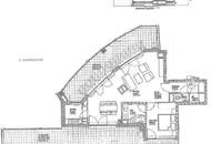 Grandiose Dachgeschosswohnung mit 2 großen Terrassen und außergewöhnlichem Grundriss!