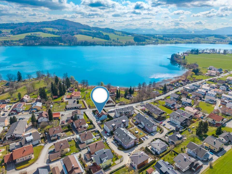 Seeblick-Residenz mit Balkon &amp; Ausbaupotenzial in Seeham