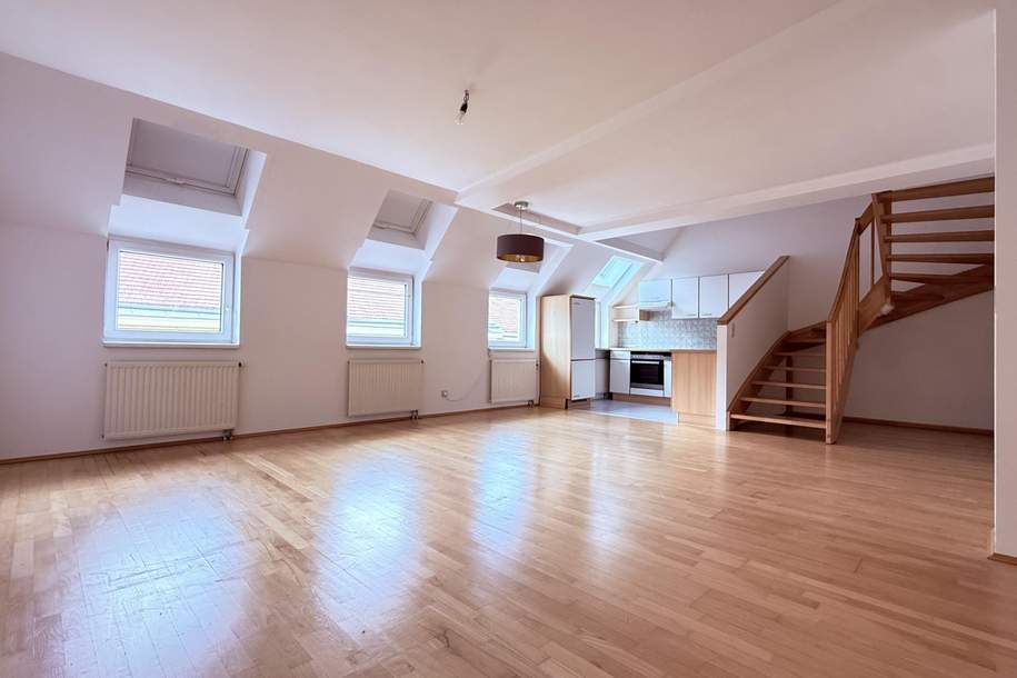 Nach Umbau 3-Zimmer möglich!!! DG-Maisonette in unmittelbarer U3- und S-Bahn-Nähe!!!, Wohnung-kauf, 399.000,€, 1160 Wien 16., Ottakring