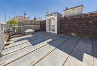 Helle Maisonettewohnung mit großer Dachterrasse in Kaisermühlen