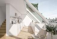 UP IN THE SKY: Unverbaubarer Weitblick - Penthouse auf drei Ebenen mit mit Dachterrasse