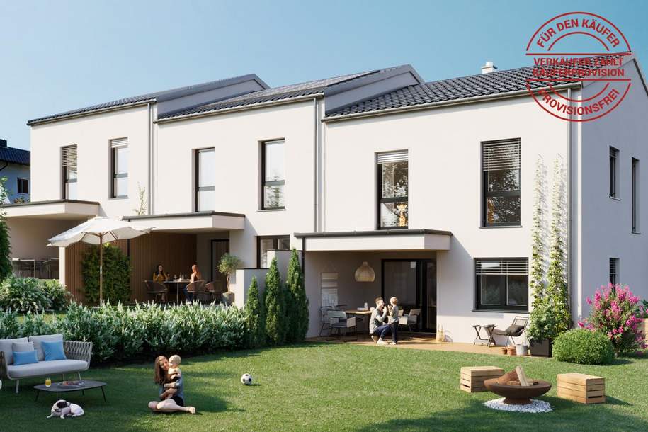 Grüner Leben, schöner Wohnen – Reihenhaus mit Wohlfühlcharakter, Haus-kauf, 390.000,€, 4733 Grieskirchen