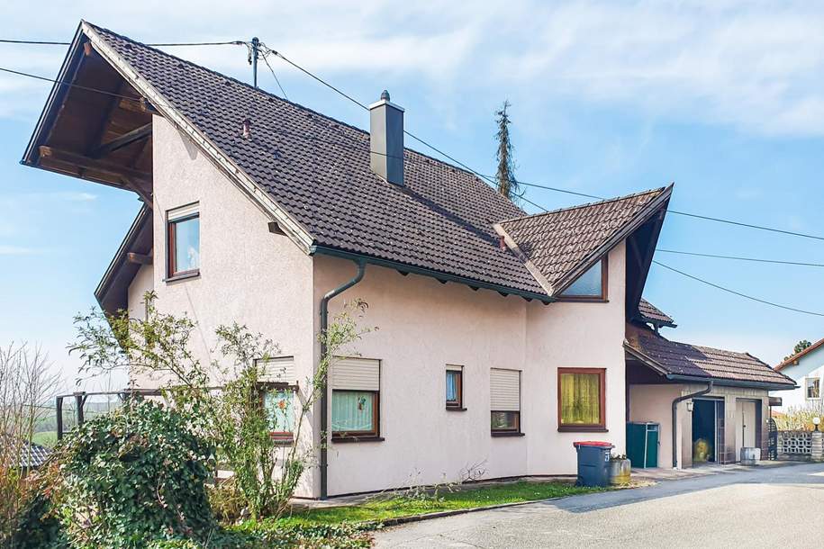 Imposantes Einfamilienhaus mit Panoramablick in Wilhering, Haus-kauf, 499.000,€, 4073 Linz-Land