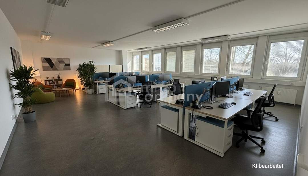 Viel Raum, viel Licht – 90 m² Büro in verkehrsgünstiger Lage