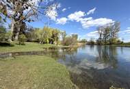 BAUGRUNDSTÜCK IN EINZIGARTIGER LAGE DIREKT AM MÜHLWASSER - NÄHE DONAUSPITAL