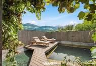 Wohnen im Grünen - Einfamilienhaus mit Naturpool & Wintergarten