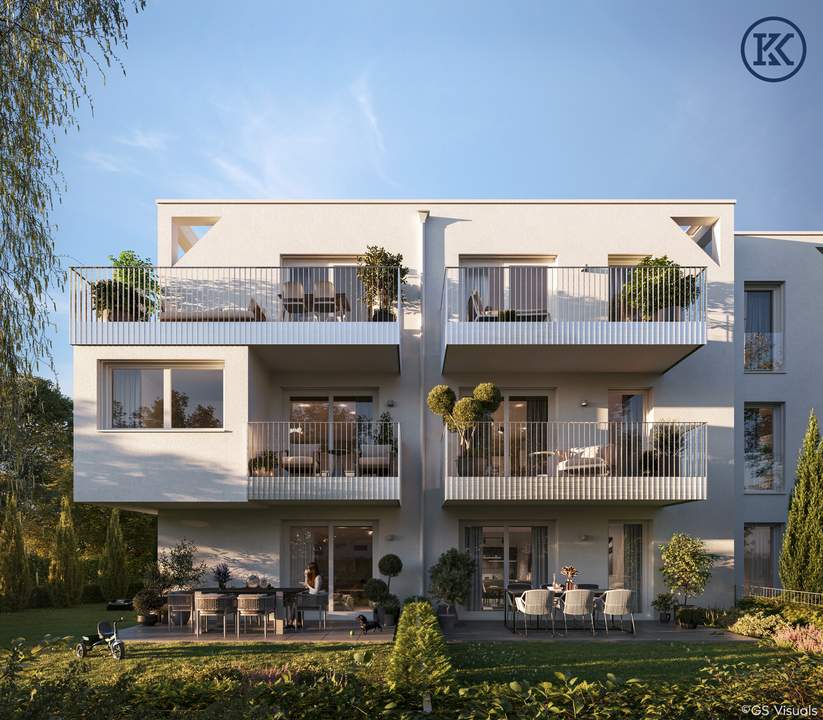 Preiswerte 2-Zimmer-Starterwohnung (46 m²) mit Balkon – Fertiger Erstbezug direkt an der Alten Donau