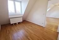 SPECKBACHERGASSE, 53 m2 Dachgeschoß mit 12 m2 Terrasse, 2 Zimmer, Komplettküche, Wannenbad, Parketten, Fernblick