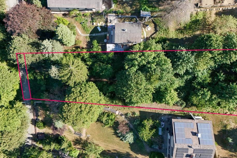 2.008 m² Baugrundstück mit bewilligtem Doppelhausprojekt im Augustinerwald, Grund und Boden-kauf, 215.000,€, 1140 Wien 14., Penzing