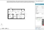 CITY SUITES GRAZ: 2 Zimmer Wohnung mit Loggia - Karlauerstraße 16 - Top B 71