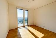 Marina Tower: Über den Dächern Wiens – vermietete 3-Zimmer-Eckwohnung im 22. Stock mit Loggia und Weitblick
