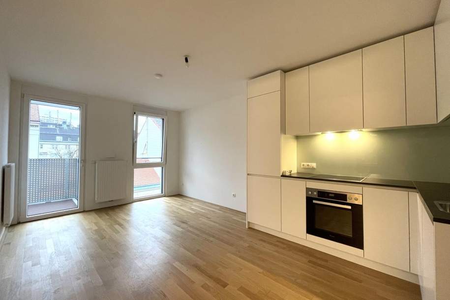 4.OG! Neuwertige 2 Zimmer Wohnung mit hofseitigem Balkon! Top-Ausstattung!, Wohnung-miete, 978,90,€, 1160 Wien 16., Ottakring