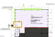 Große Verkaufs- oder Bürofläche zur MIETE - 463 m² zur freien Nutzung