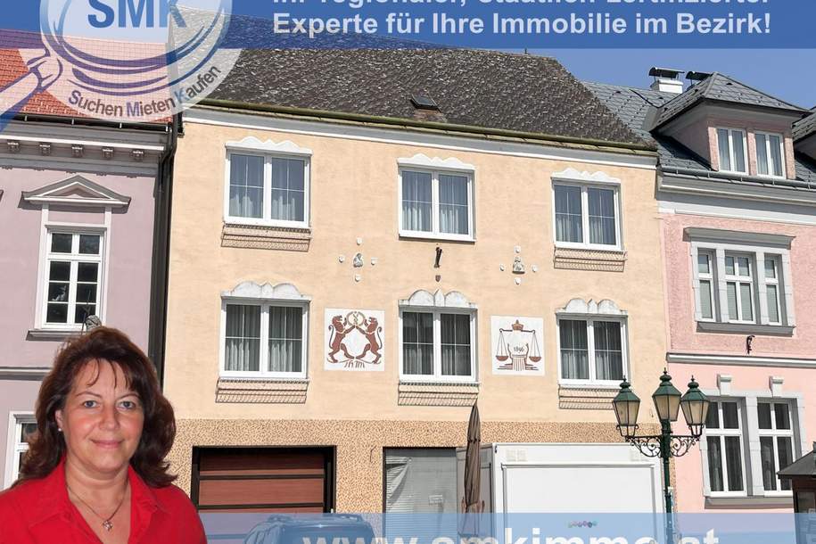 Sonnig gelegenes Stadthaus verspricht viel Potential!, Haus-kauf, 3820 Waidhofen an der Thaya