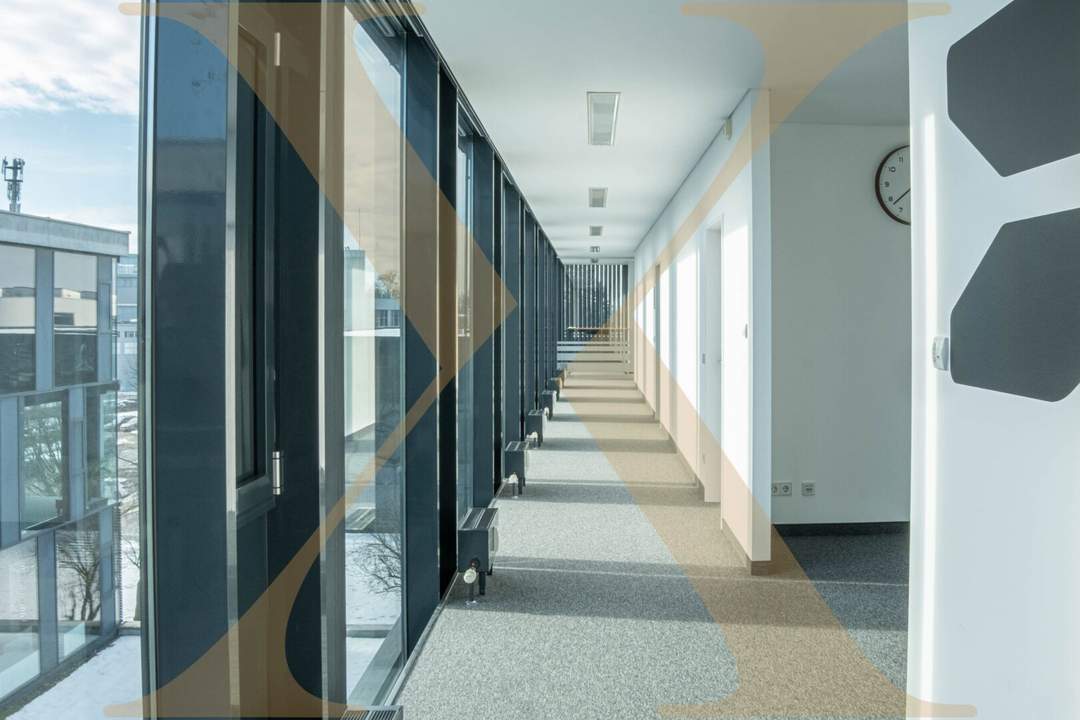 KLIMATISIERT! Moderne Bürofläche im WDZ6 mit ausreichend Parkplätzen in Wels zu vermieten!