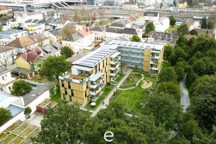 HYGGE Wohnen - Dachgeschosswohnung Top A3.1 mit großzügiger Terrasse im 3.OG, Wohnung-kauf, 246.700,€, 4600 Wels(Stadt)