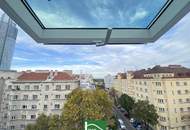 Moderne Dachgeschoss-Wohnung mit Ausblick zur Donau! 5 Minuten zu U6 und S-Bahn Handelskai! KLIMAANLAGE. - WOHNTRAUM