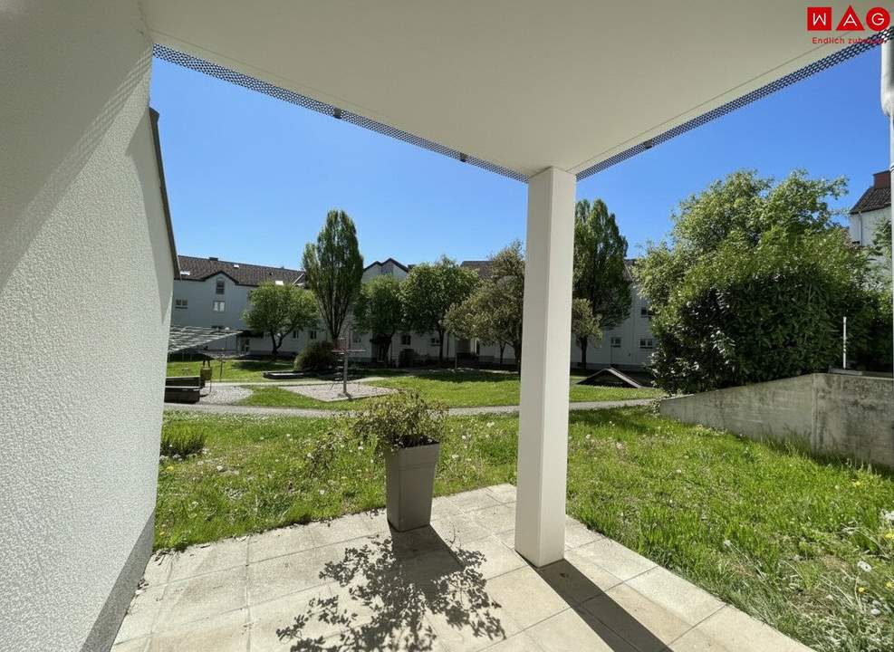 Gartenwohnung in sonniger ruhigen grüner Wohngegend in Linz OED