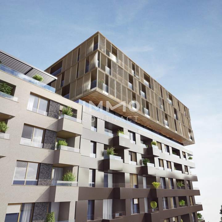 Provisionsfrei: 7. Stock - Hauptbahnhof! 4 Zimmer Familienwohnung mit hochwertiger Ausstattung