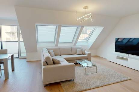 Erstbezug: 3-Zimmer-DG-Wohnung mit Terrasse (Kurzzeitvermietung gestattet!), Wohnung-kauf, 430.000,€, 1210 Wien 21., Floridsdorf