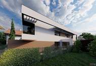 Rohbau einer Luxusvilla in beliebter Siedlungslage