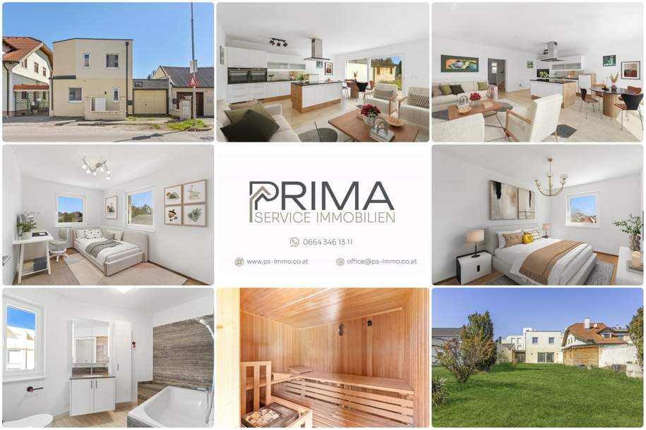 ++ EXTRAVAGANTES HAUS ++ mit grandiosem GARTEN, SAUNA uvm..., Haus-kauf, 635.000,€, 2522 Baden