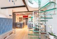 Stilvolles Wohnen im Grünen – Maisonette mit Aussicht & Biotop in Toplage