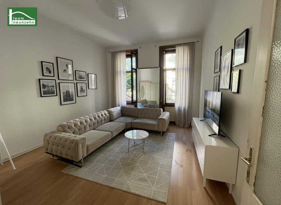 PROVISONSFREI BIS ENDE 2025!! LEERSTEHEND UND RENOVIERUNGSBEDÜRFTIG. WOHNUNG IN GEPFLEGTEM ALTBAU! LIFTBENÜTZUNG INKLUSIVE! SCHLAFZIMMER HOFSEITIG!