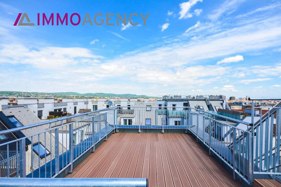 ⛱️ 3 Zimmer DG-Wohnung mit außergewöhnlicher Dachterrasse