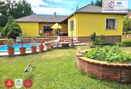 NEUE PREIS !!!! Bungalow Haus mit ausserordentlich großem Garten und Swimmingpool