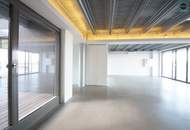The View! Atemberaubendes Penthouse Loft mit Dachterrasse samt Wien-Panorama-Blick in der Brotfabrik Wien!