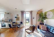 Exklusive Gartenwohnung mit Pool, Kamin und Carport – Wohnen in ruhiger Lage!