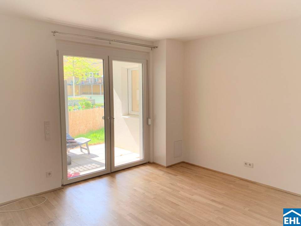 2-Zimmerwohnung mit Eigengarten!