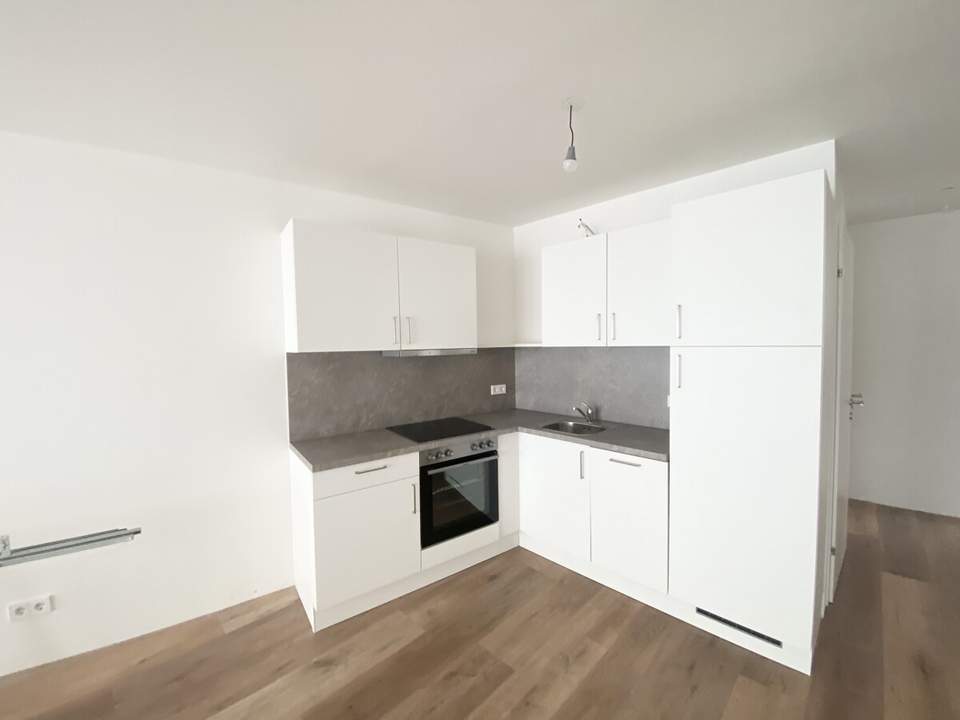 U3 ANLEGERTRAUM! Inklusive Küche 2 Zimmer Wohnung+Loggia =DAS LAURENZ= Erstbezug - 1 Bedroom+ Loggia