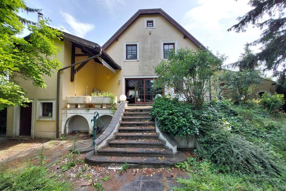 Villa im Dornröschenschlaf-Topliegenschaft zum Bestpreis- wunderschöne Lage in Perchtoldsdorf, Haus-kauf, 799.000,€, 2380 Mödling