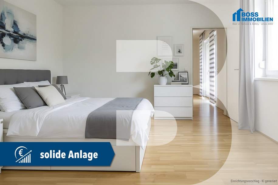 Sichere Einnahmequelle – Anlagerwohnung mit bestehendem Mietvertrag, Wohnung-kauf, 233.000,€, 4050 Linz-Land