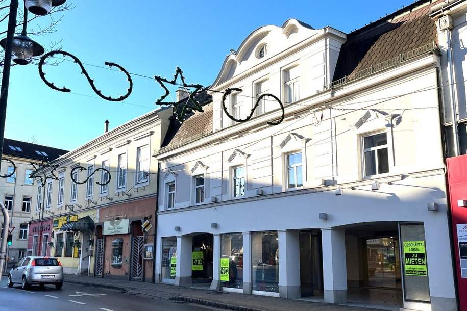 Attraktives Geschäftslokal im Mistelbacher Zentrum, Gewerbeobjekt-miete, 2.000,00,€, 2130 Mistelbach