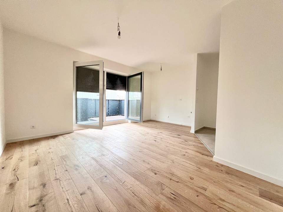 NÄHE U2: ERSTBEZUG IN GRÜNRUHELAGE I Balkon, Terrasse oder Garten I Aufzug I Fußbodenheizung &amp; Kühlung I Luft-Wasser-Wärmepumpe I elektrische Raffstores