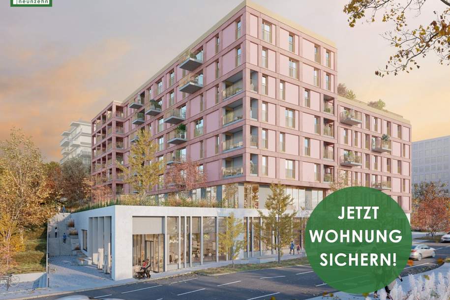Top Lage Wien Mitte: Hochwertige 3-Zimmer-Wohnung mit großem Balkon &amp; Grünblick, Wohnung-miete, 2.099,00,€, 1030 Wien 3., Landstraße