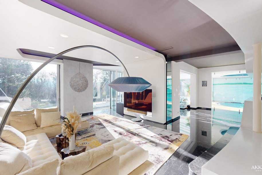 The White Pearl – Helle Architektenvilla Nähe Maurer Hauptplatz, Haus-kauf, 2.500.000,€, 1230 Wien 23., Liesing