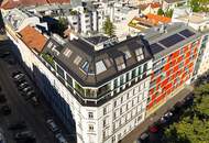 Altbau-Chic im Dachgeschoss | 3-Zimmer Balkonwohnung mit Klimaanlage und Fußbodenheizung