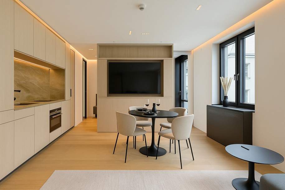 Exklusives 2-Zimmer LUXUS-Apartment im 5-Sterne-Hotel 1010 Wien – Nähe Stephansdom ++ Mit Concierge-Service &amp; Hotelkomfort, Wohnung-kauf, 795.000,€, 1010 Wien 1., Innere Stadt