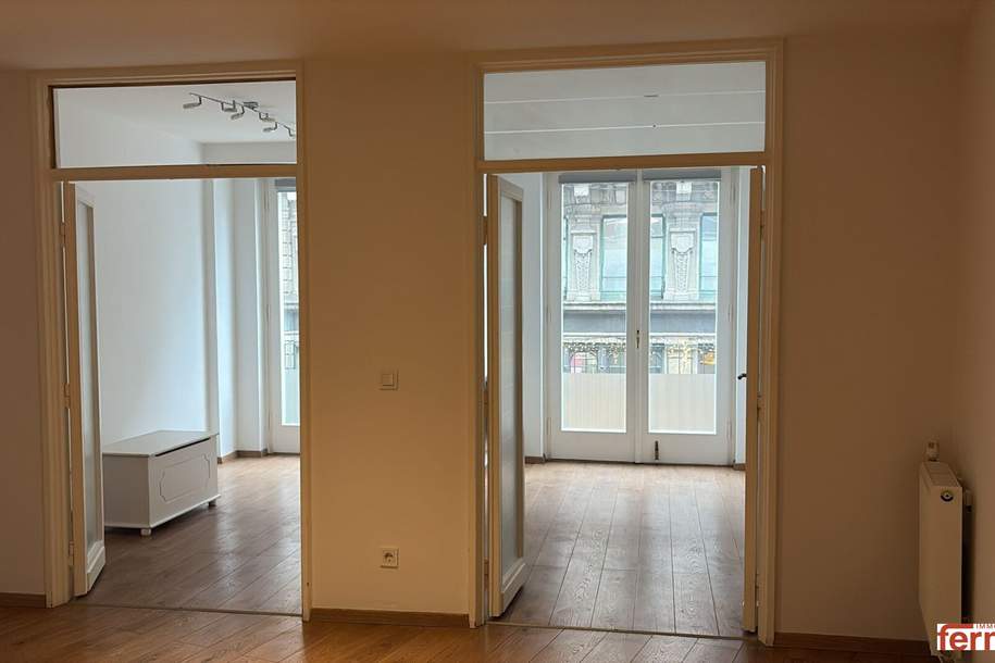 Moderne Wohn&Bürofläche mit Balkon im Herzen Wiens – Ihre Chance auf 137,5 m²!, Wohnung-miete, 4.500,00,€, 1010 Wien 1., Innere Stadt