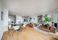 Penthouse im 34. OG mit Terrasse I 360° Wienblick I Designküche I TG Platz mit E-Ladestation