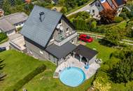Vielseitiges Wohnhaus mit Garten, Pool &amp; Ausblick – Ruhelage in Eichgraben